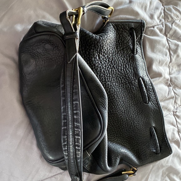 Vintage Dooney and Bourke bucket black purse drawstring - Picture 4 of 16